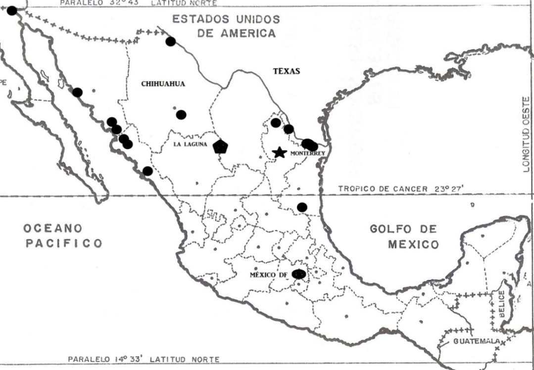 Principales  sistemas de embalses en el norte (1930-1970)