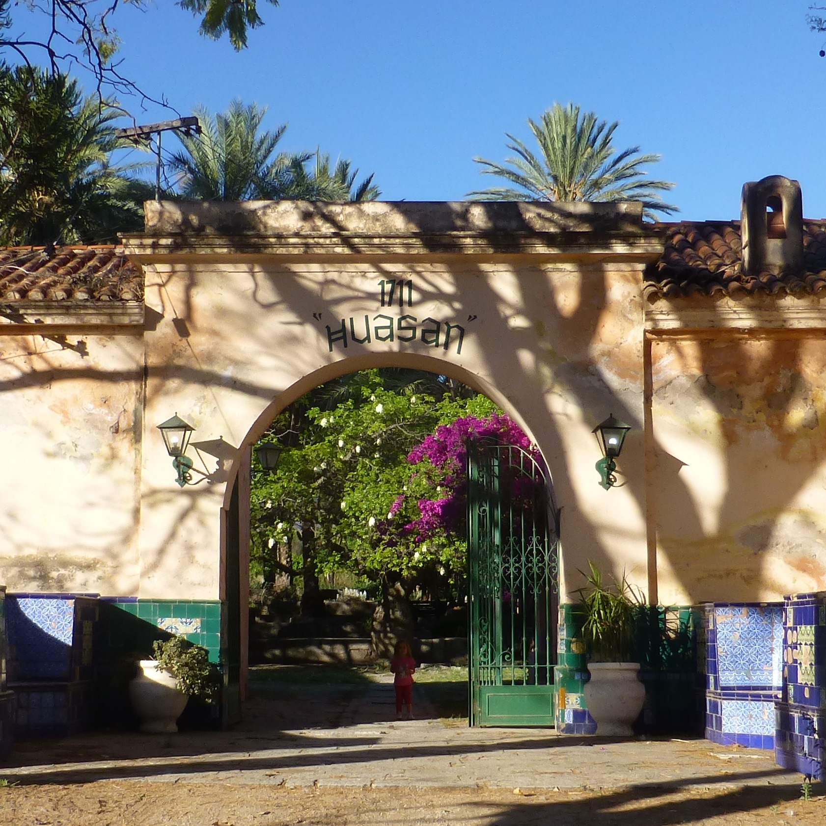 Imagen  1: Fachada actual de la antigua estancia de Santa Rita de Huasán