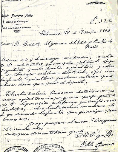 Robledo Carta de un agente...