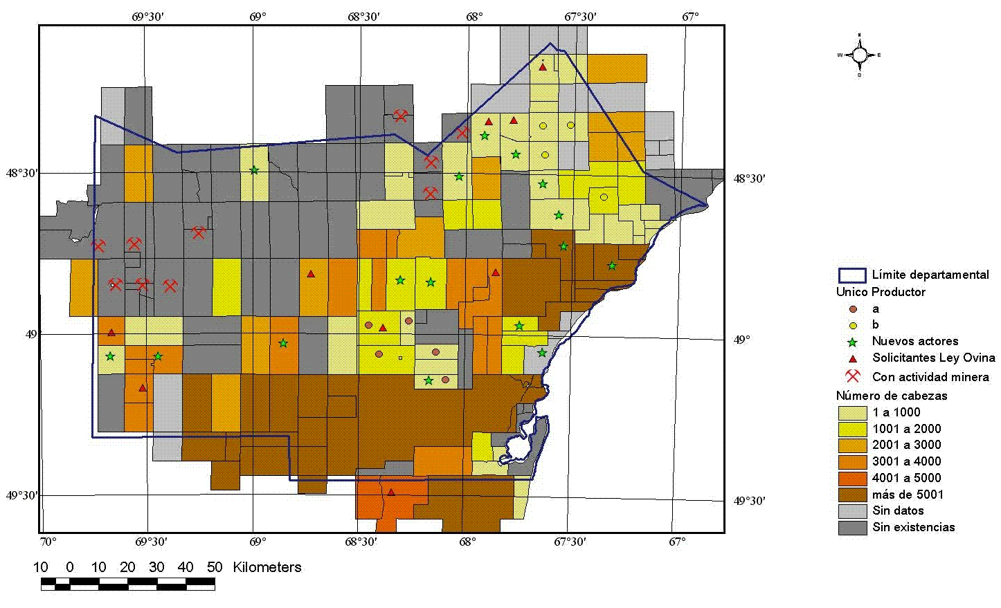 Andrade, Mapa 3