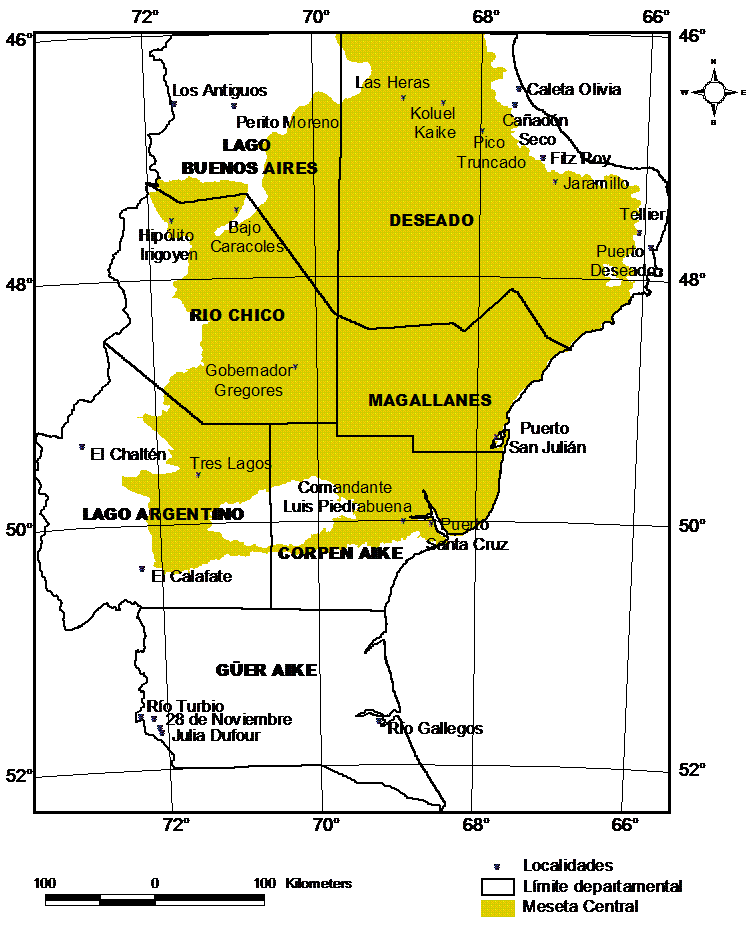Andrade, Mapa 2