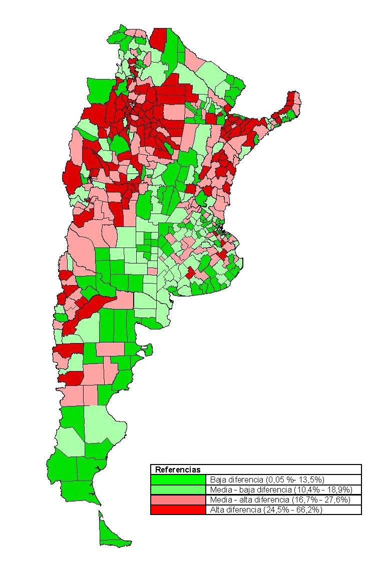 Rosati. Mapa 2